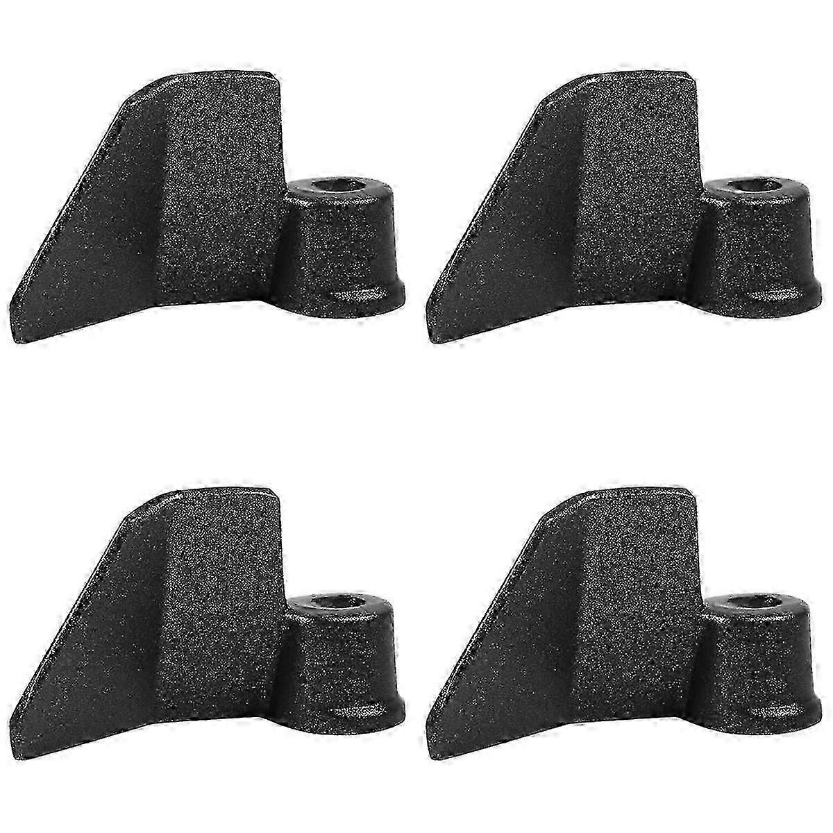 4X Bread Baking Machine Paddles Kneading Hooks, Stainless Steel Kneading Blade for Bread Baking Mac