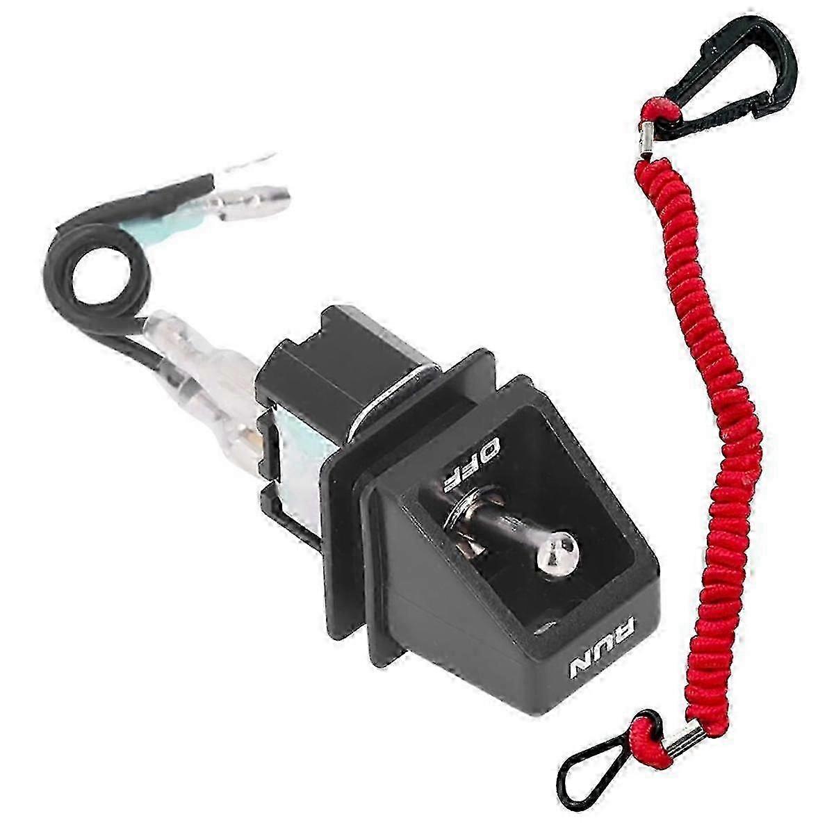 Marine Outboard Motor Side Mounted Remote Control Box Emergency Stop Flameout Switch for Mercury 91 s20241212193