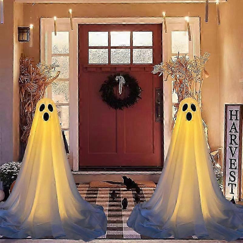 Halloween Ghosts-Spooky Ghost Decor Decorations Outdoor White Cloth