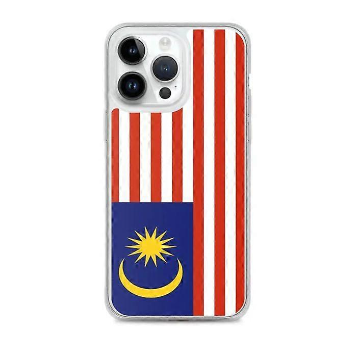 Phone Case – Flag of Malaysia – Compatible with iPhone 14 Pro Max – Soft Case – Durable and Shockproof – Pixelforma