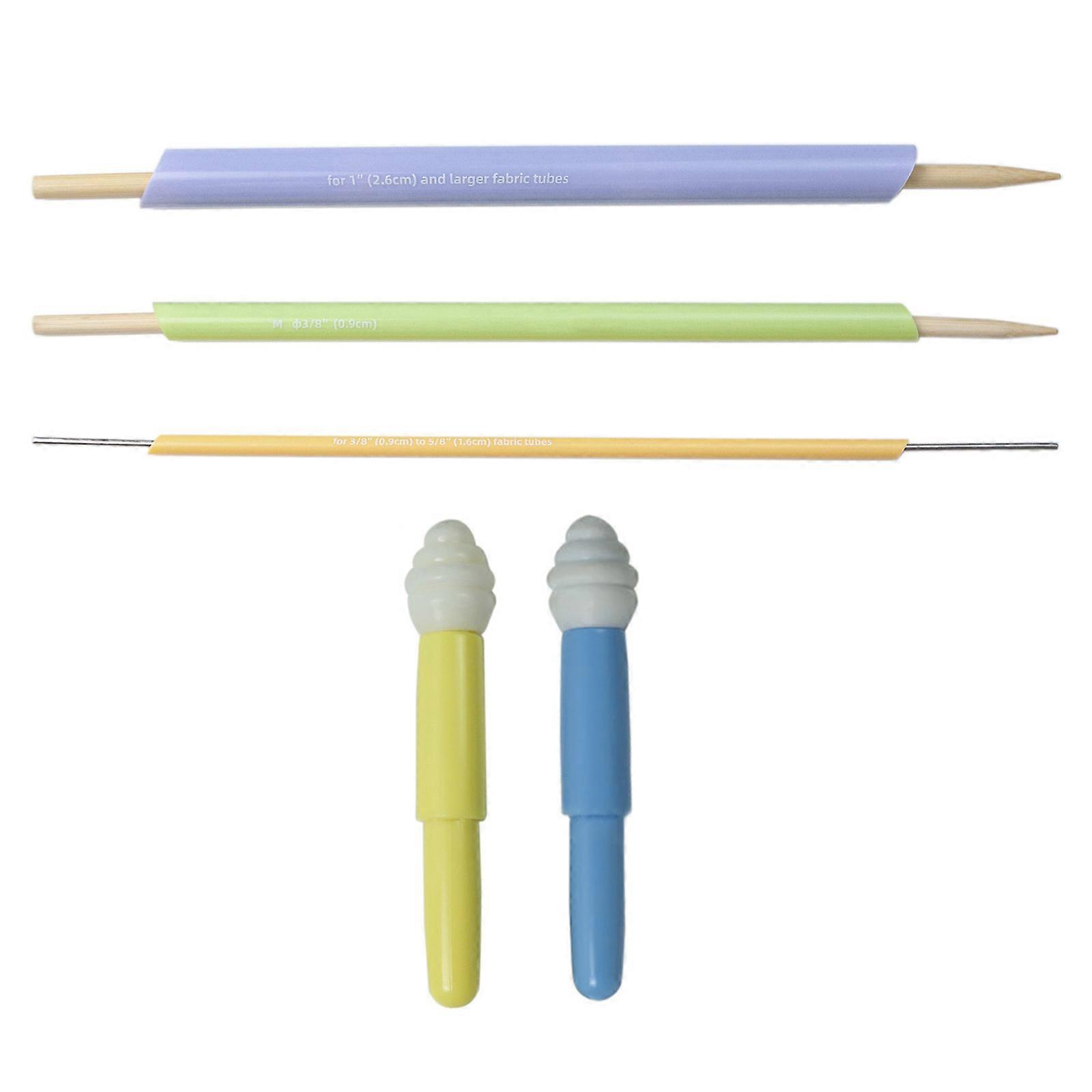 Quickly Turn Fabric and Sewing Tool Set, Fabric Tube Turners and Drawstring Threader Set Fabric Tube Turners Ripper