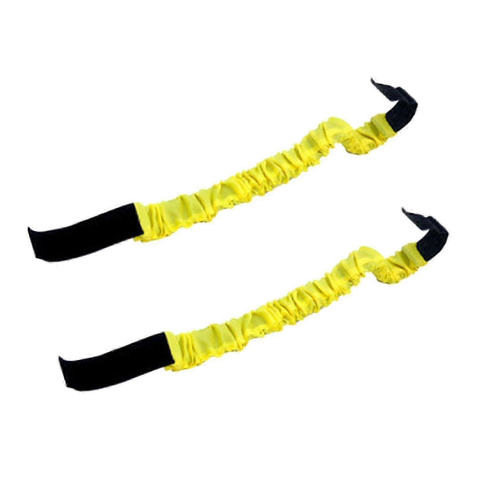 2pcs Two-person Three-legged Strap Ties Game Props Parent-child Interactive Toys Props Belt Fastener Tape Oxford Cloth Extension Cord