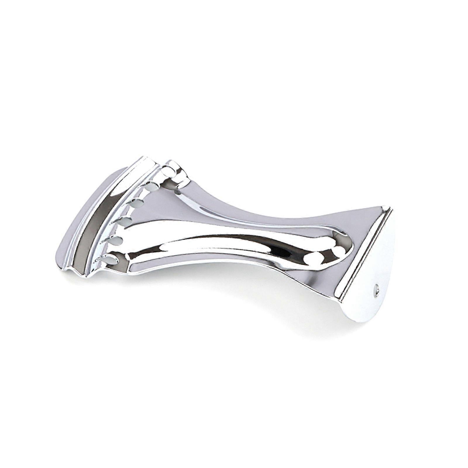 Guitar Tailpiece Bridge, 6 String Guitar Tailpiece Hole Design Resonator Guitar Bridge Accessory Parts For Guitar Lover