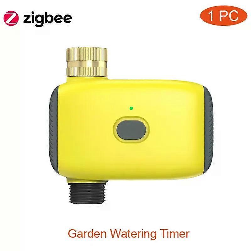 Tuya Smart Watering Timer Sprinkler Drip Irrigation System Controller Brass Inlet Support Home Assistant Zigbee2mqtt