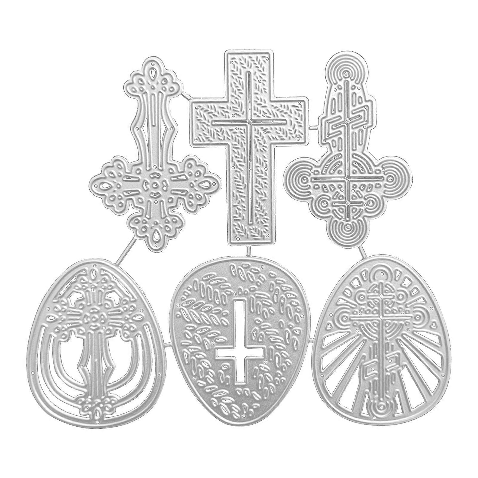 Easter Egg Cutting Dies DIY Craft Dies Handmade Ability Developing Template for School Classroom Teacher