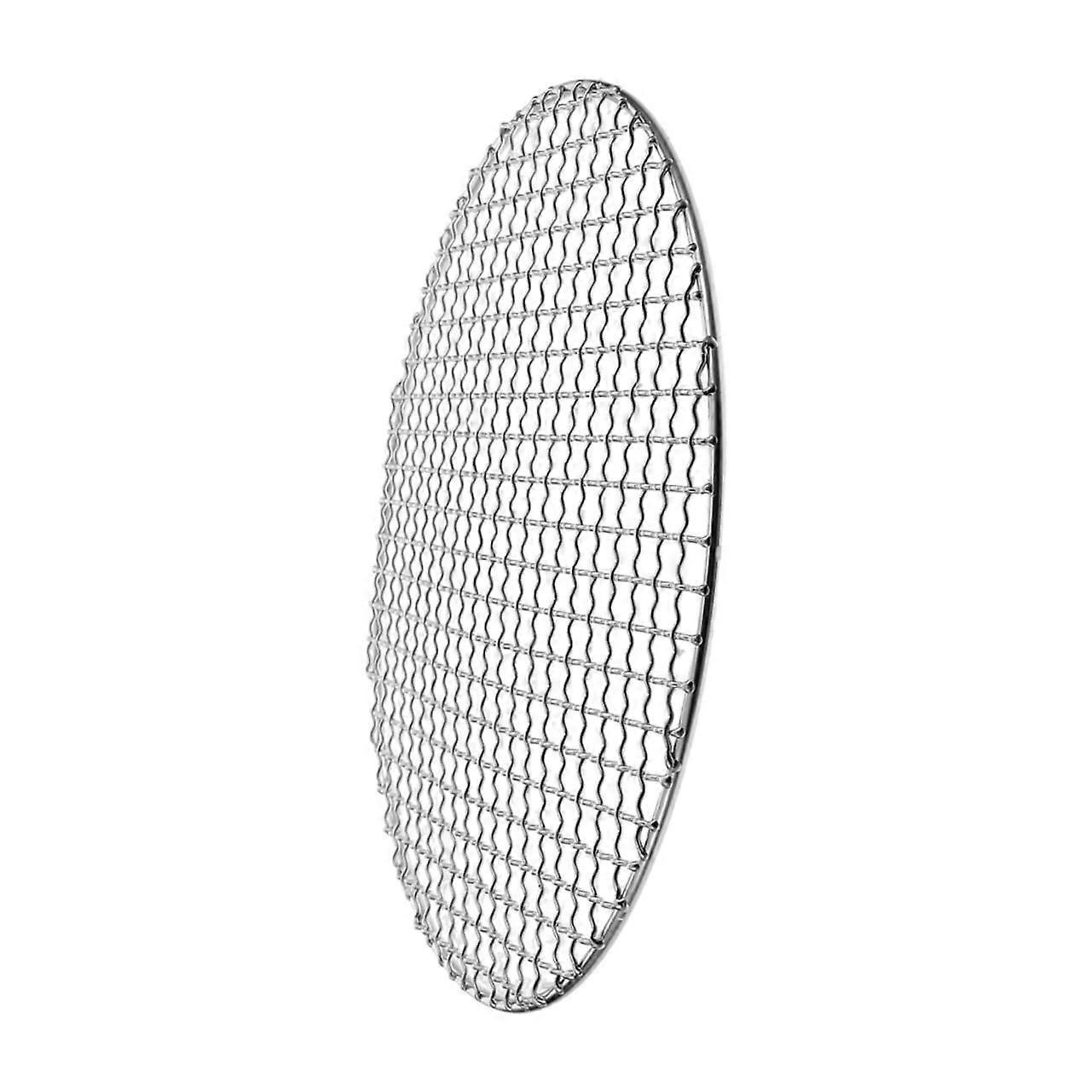 Round Grill Net Iron Rust-Resistant Outdoor Use Durable Grilling Grid