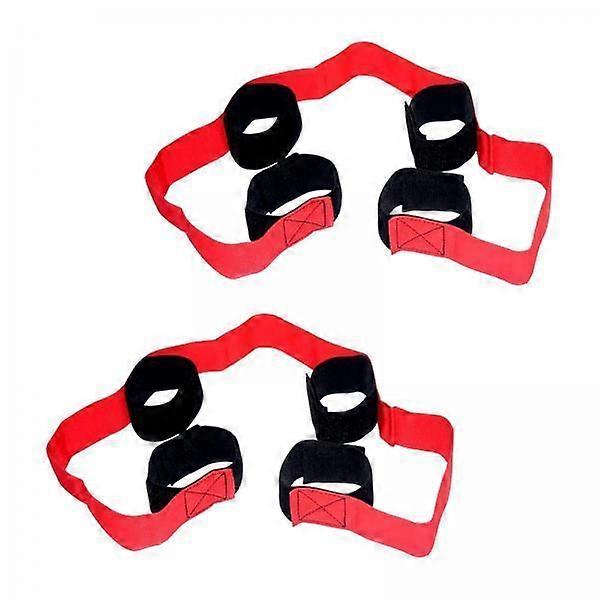 4x 4 Legged Race Band Outdoor Party Group Game Team Building for Birthday Party
