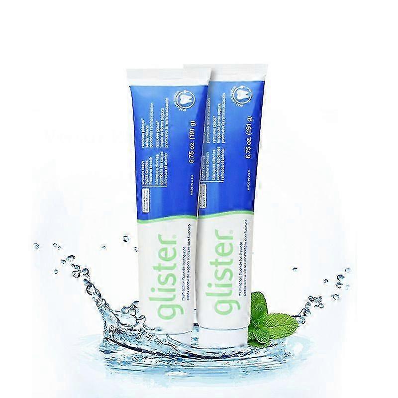 2025 2 X Quantity of Amway GLISTER multi-action fluoride toothpaste 200g-Cheapest
