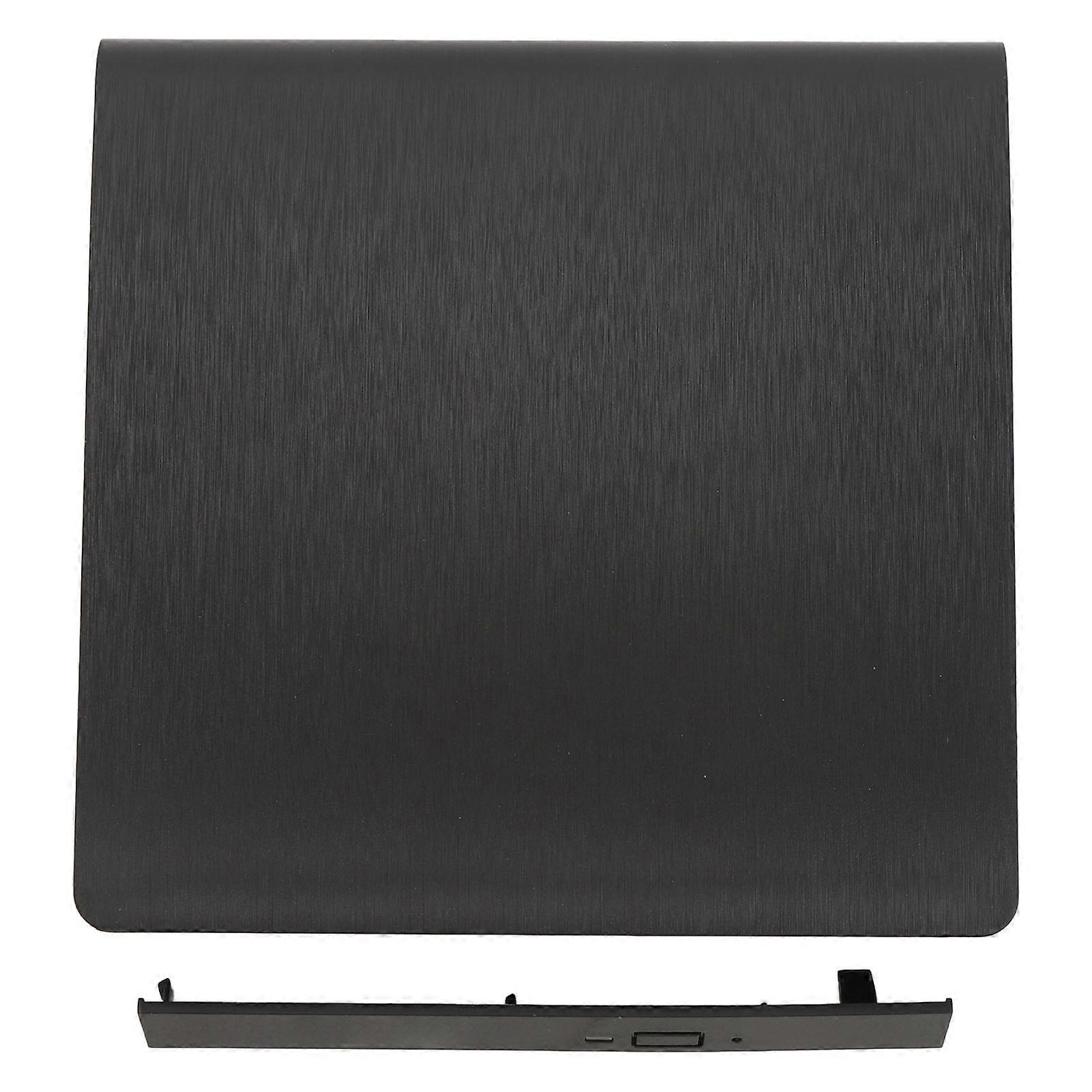 External CD Drive Box USB 3.0 Type C 5Gbps HDD DVD RW Enclosure for Win XP Linux