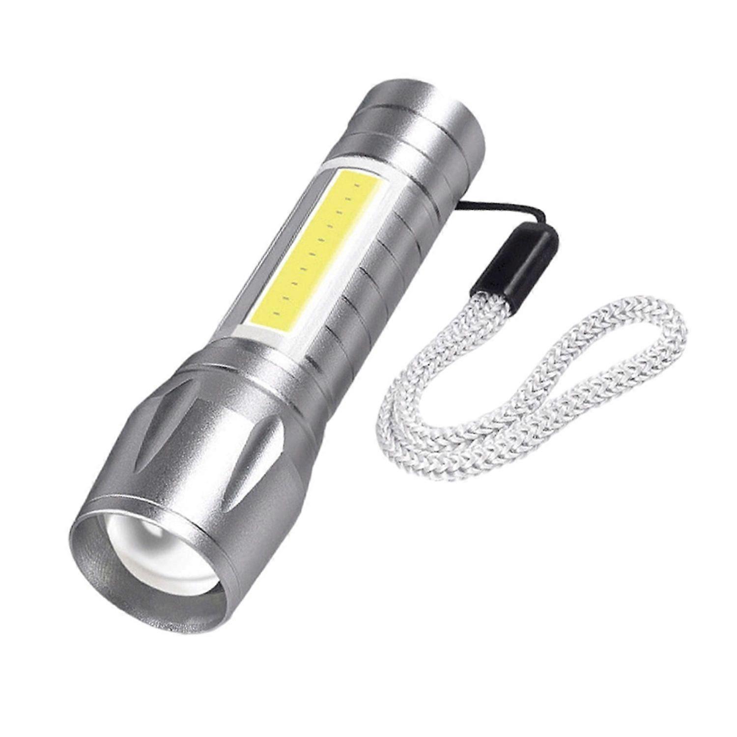 1000 Lumens Ultra Bright LED Flashlight With Zoomable, USB Rechargeable, 3 Modes For Nighttime Activities
