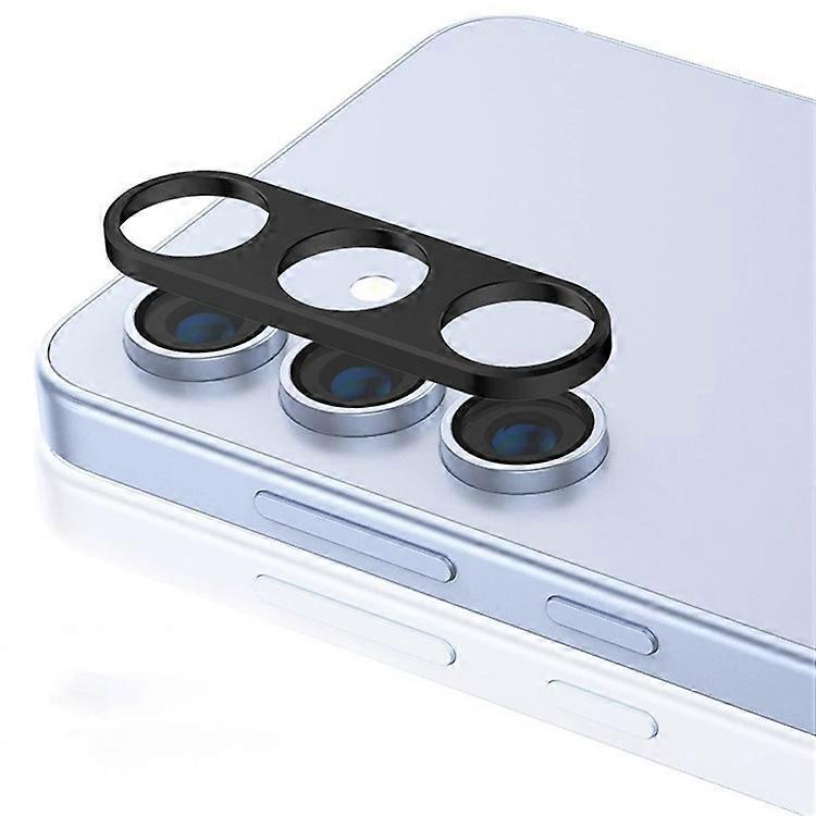 KALEBOL KLB-LPC005 Compatible For Samsung Galaxy S24 FE Hollow Lens Protector Aluminum Alloy Phone Camera Bezel Cover
