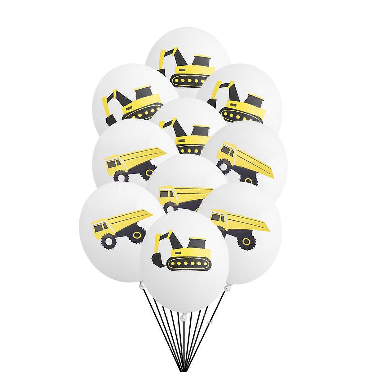 Fun Party Decorations, Digger-Themed Balloons for Joyful Gatherings