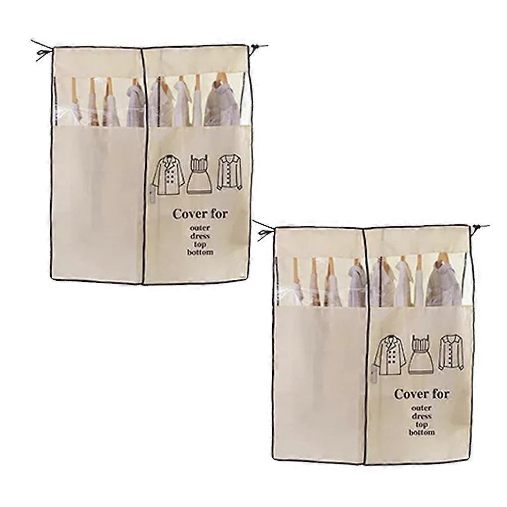 Garment Travel Bag Made of Nonwoven Fabric, Ideal for Storing Coats and Suits Securely