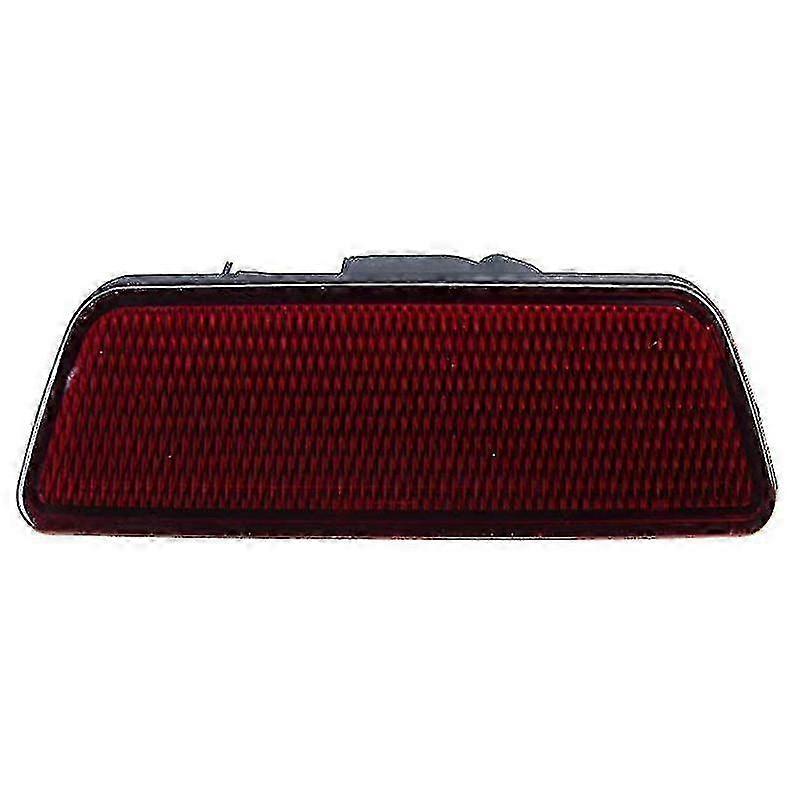 Rear Tail Bumper Center Reflector Red Fog Lamp Light for T32 Rogue 2014-2016 ABS