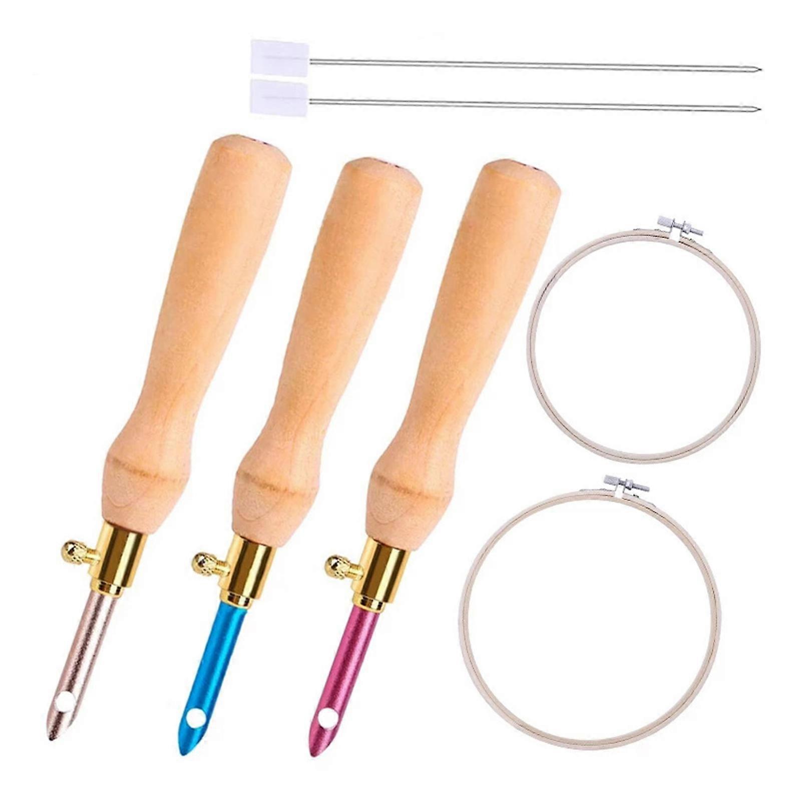 Embroidery Pen Set Craft Punch Needle Tool Punch Needles for Beginners