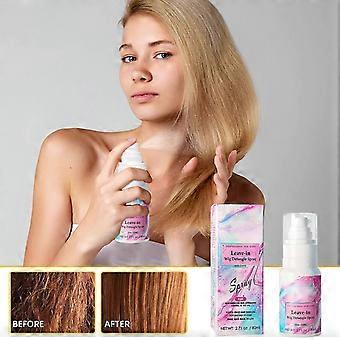Soft Wig Spray Repair Hair Trocken, Rau, Flauschig, Nicht leicht zu knoten, Perücke Pflegespray waschen 80ML