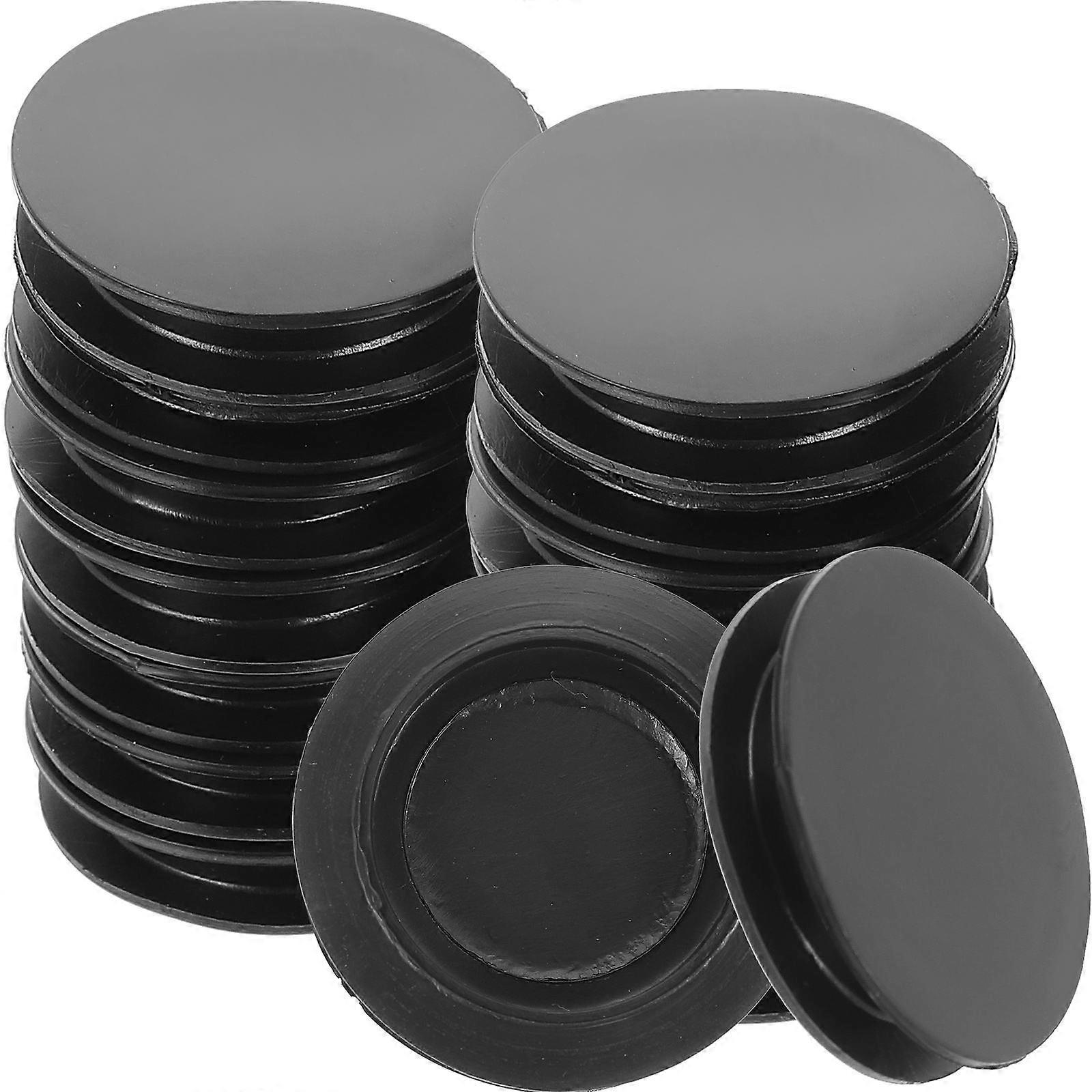 40pcs Piggy Bank Bottom Caps PVC Plugs for Secure Coin Deposit Boxes, Plaster Figurines & Money Banks – Easy Installation, Multi Use