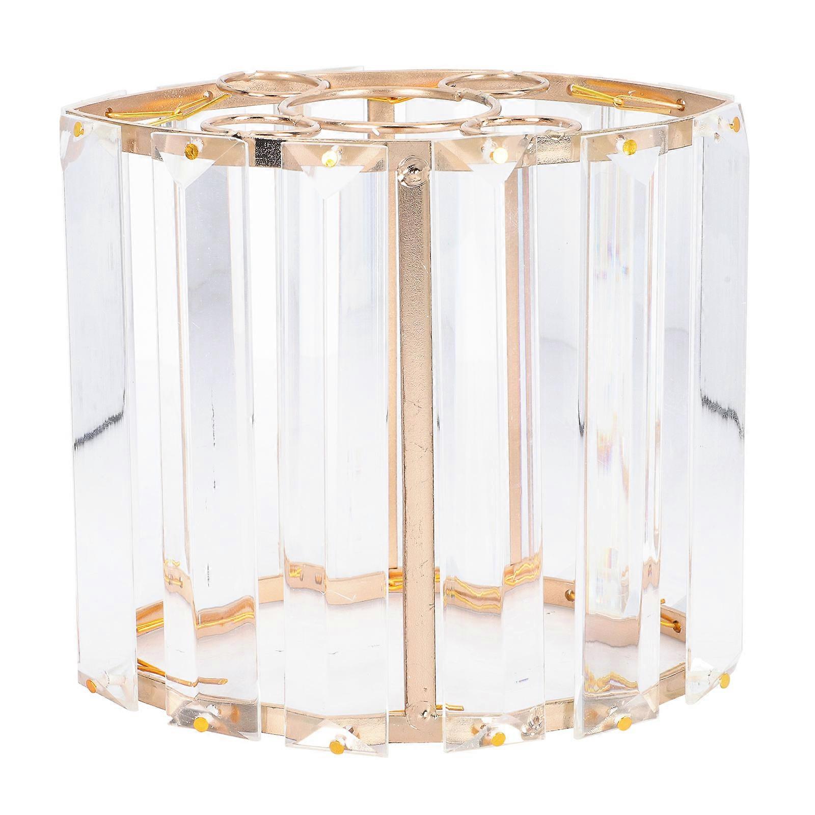 Pendant Lampshade Home Glass Lampshade Decor Dustproof Insect-Proof Geometric European Style 1Set