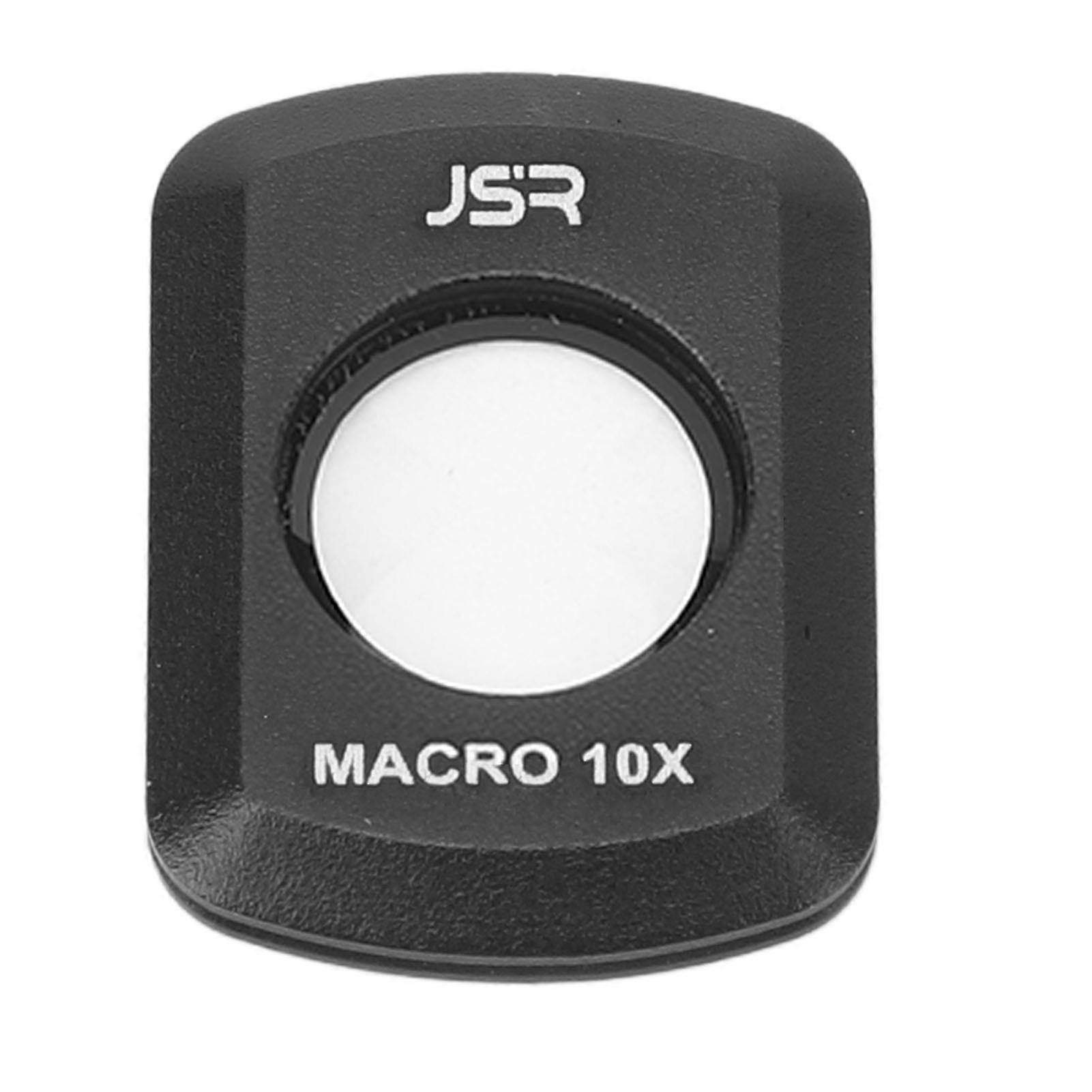 Objectif macro magnétique avec revêtement HD, anti-rayures, léger, distance de mise au point de 2 à 2,5 cm, objectif macro 10X pour Osmo Pocket 3