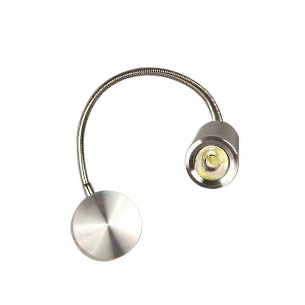 Adjustable Bedside Reading Light Swing Arm Wall Lamp 360Degree Flexible Arm 1Set
