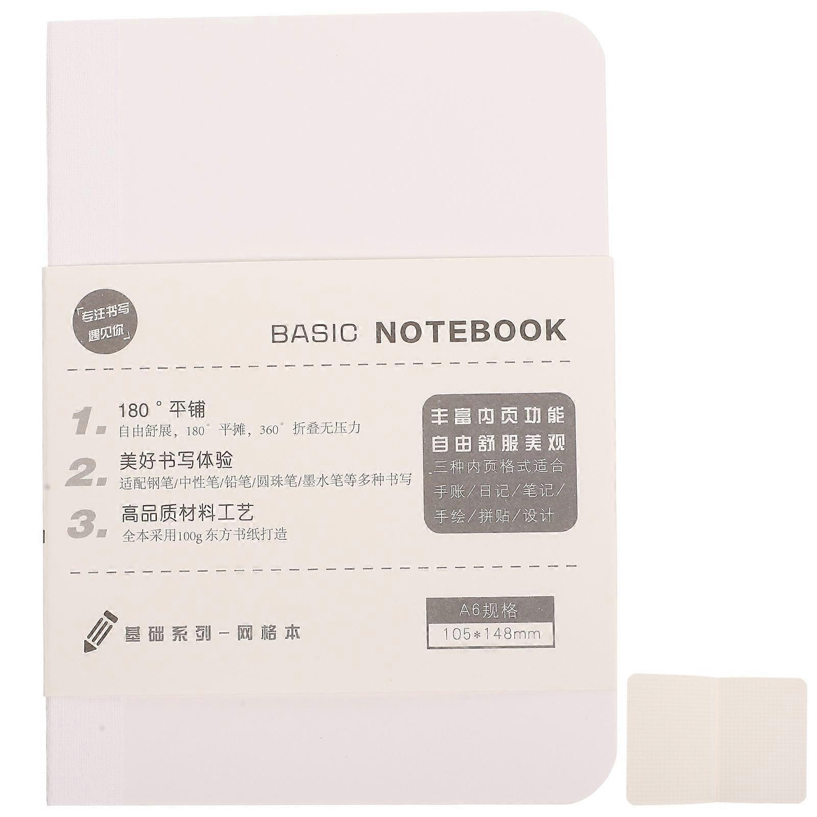 College Ruled Composition Notebook Refill Papers Rectangular Style Scheduling 14.8x10.5cm 1 Book