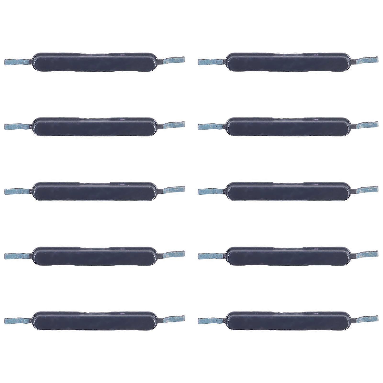 For Samsung Galaxy M06 SM-M066B 10pcs Volume Control Button (Black)