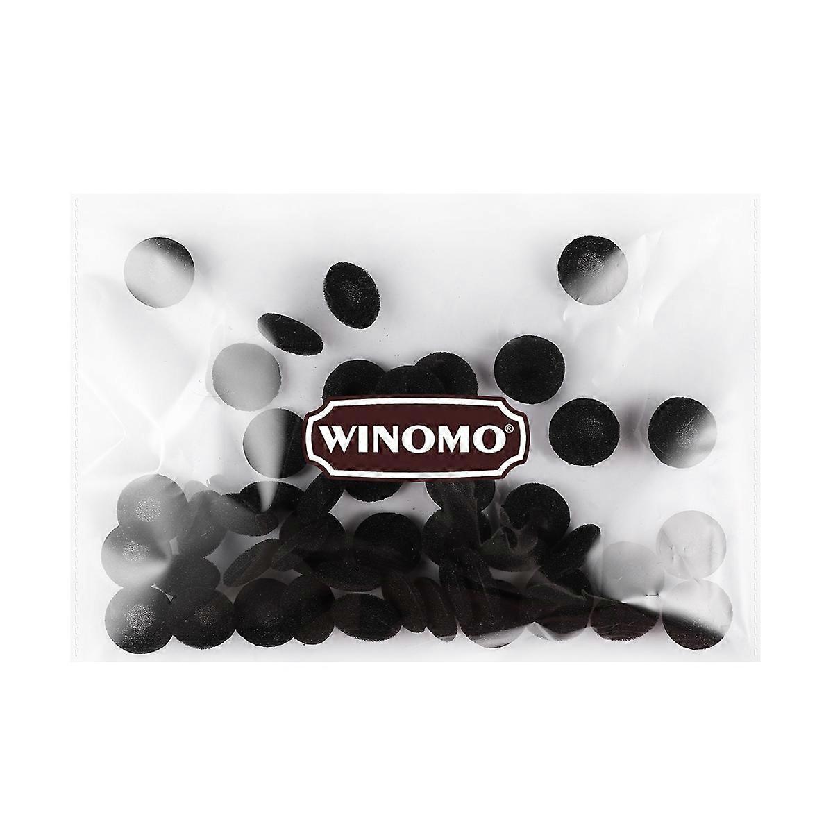 Headphone Cushion Replacement Washable Dust Protection 15 Pairs Black For Music Enjoyment