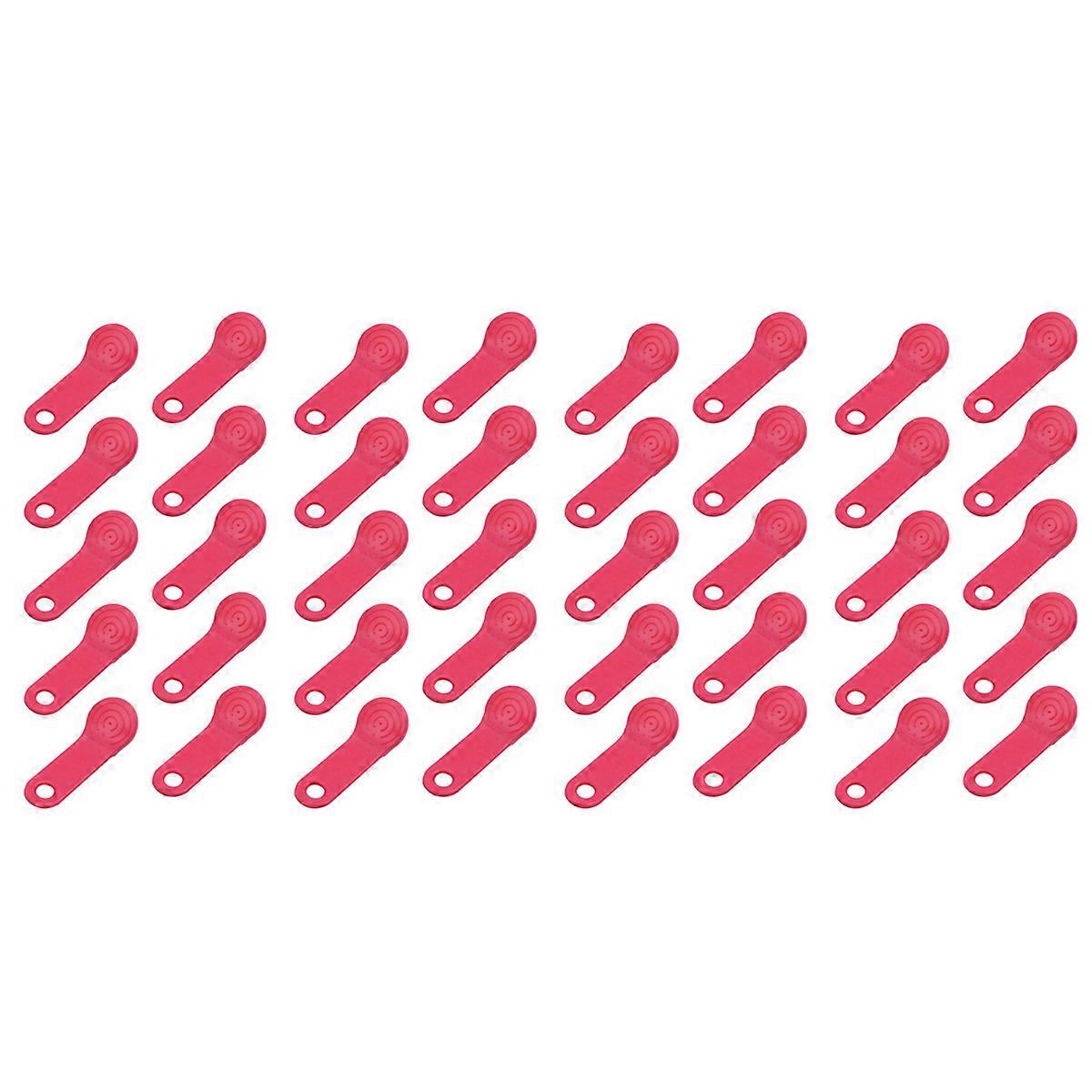 10pcs DS1990A-F5 TM Card iButton Tag with wall-mounted Red