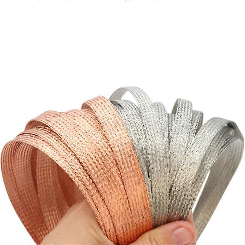 Kupfer Metallgeflecht Ärmel 20/25/28 Mm Flexible Abschirmdraht-Netz 1 M Erweiterbar Signaldraht für Elektronik