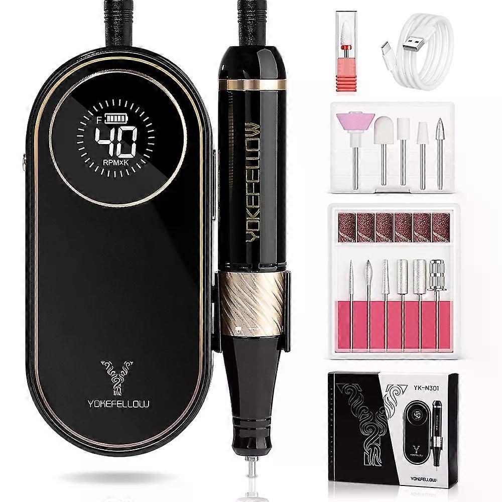 40000 RPMマニキュアペディキュア用充電式ネイルドリルマシン