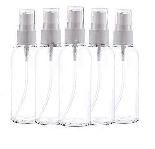 10 Pcs 30ml Transparent Plastic Refillable Spray Bottles Suitable for Various Brands
