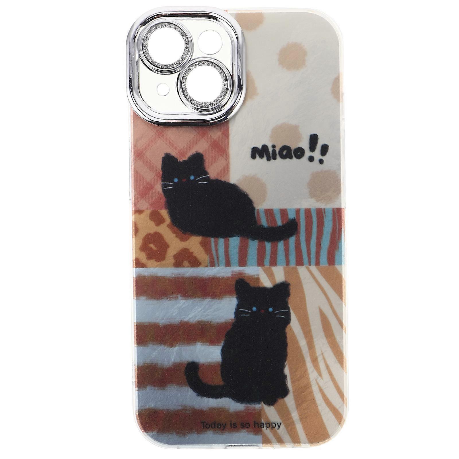 Retro Aesthetic Phone Case Halloween Protective Cover 15 Scratch Protection Slim Multi 1Set