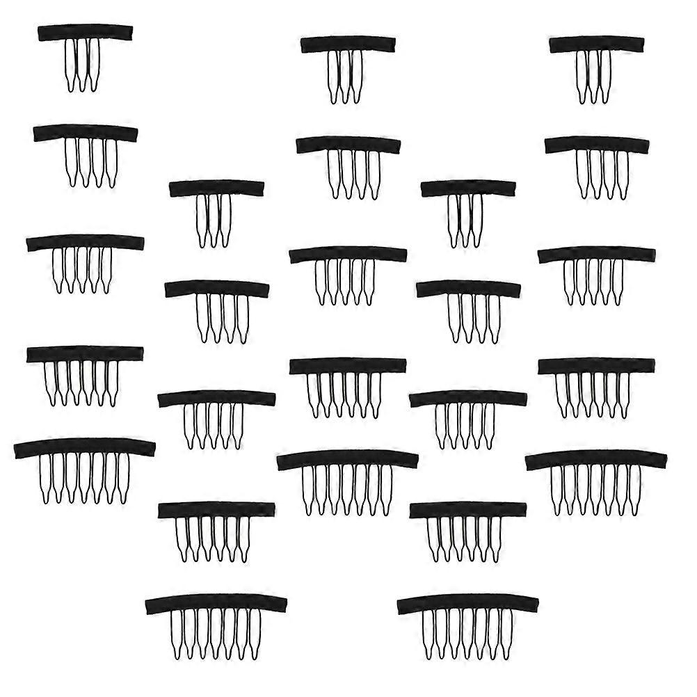 Pinces à cheveux pour perruques Épingle à cheveux en métal pour accessoires de coiffure 25Pcs