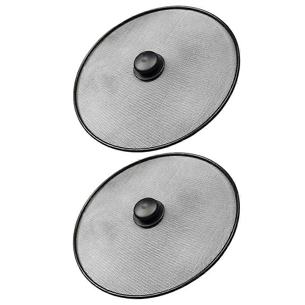 Splatter Screen For Cooking Nutrient Retention 11.40X11.40In 2Pcs