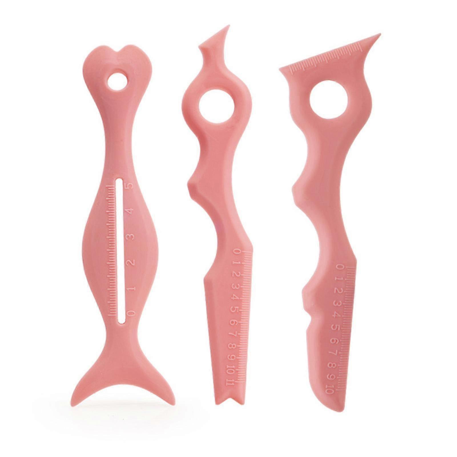 多機能シリコンアイライナーステンシル初心者のための柔軟なDIYアイメイクアップエイド