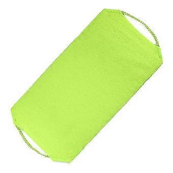 Stretchable Body Exfoliating Neck and Back Scrubber Cloth Tool for Shower and Bath