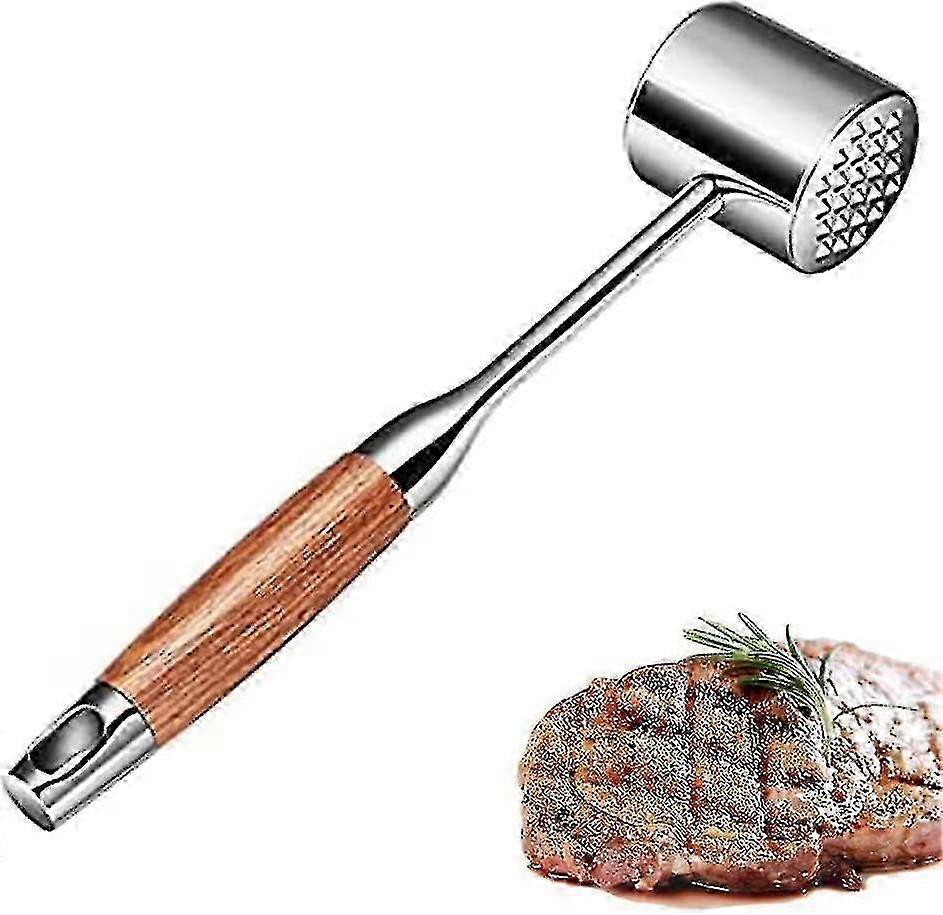 Meat Mallet Tenderizer Tool, For Tenderizing Steak and Flattening Chicken