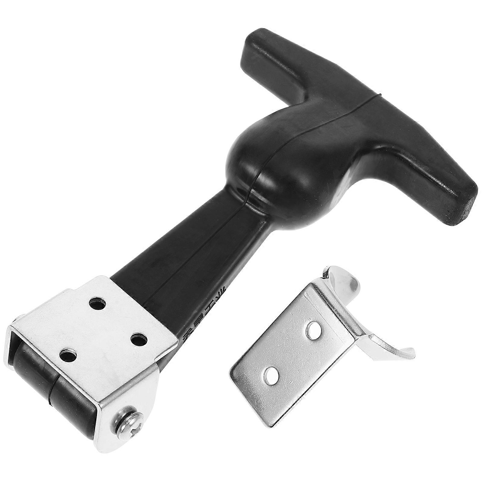 Flexible Rubber Handle Latch for Automotive and Construction Use – Durable, Elastic, and Vibration Absorbing Design for Tool Hood and Panel Securing