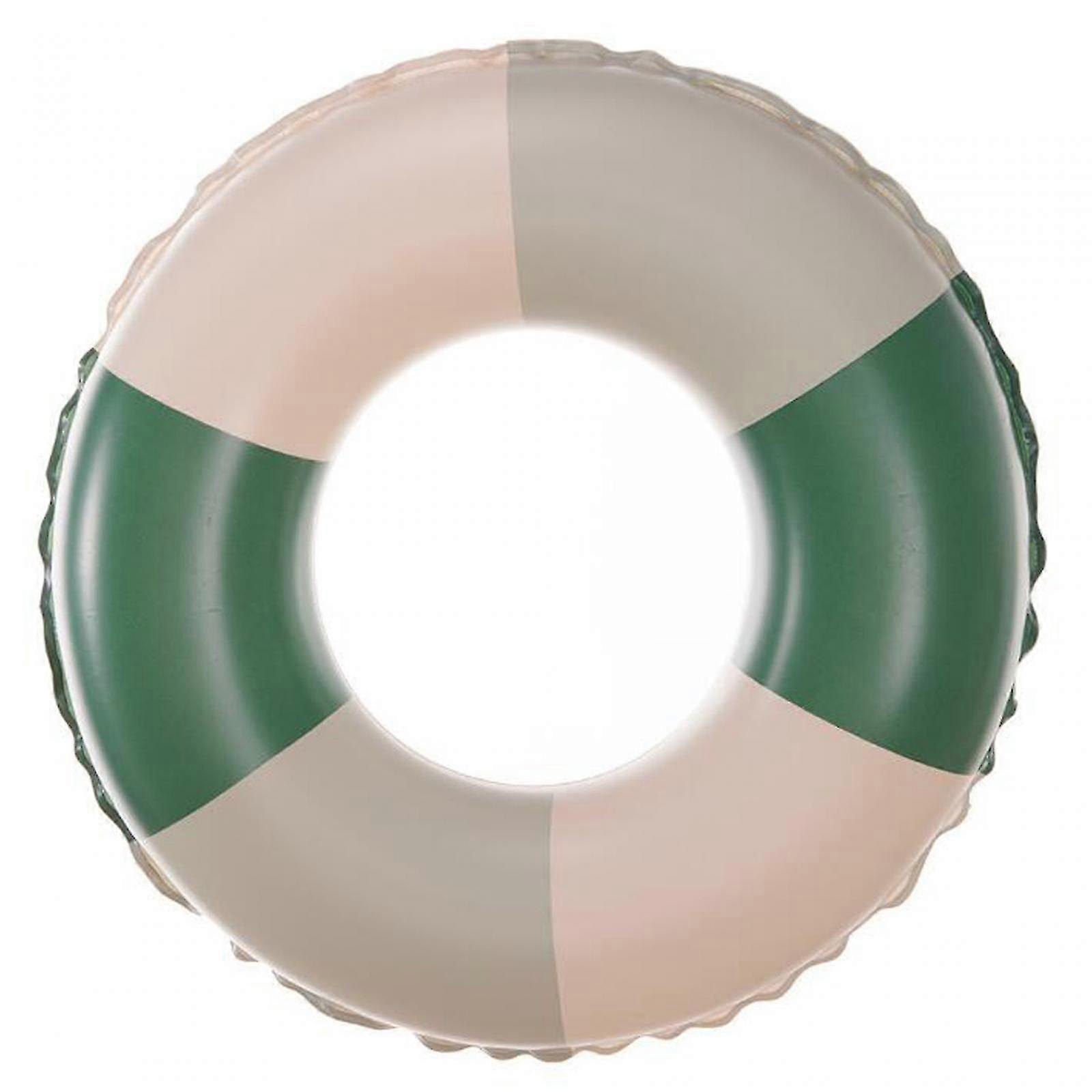 Infant Pool Float Swimming Trainer Inflatable Thicken Baby Pool Float Stitching Green