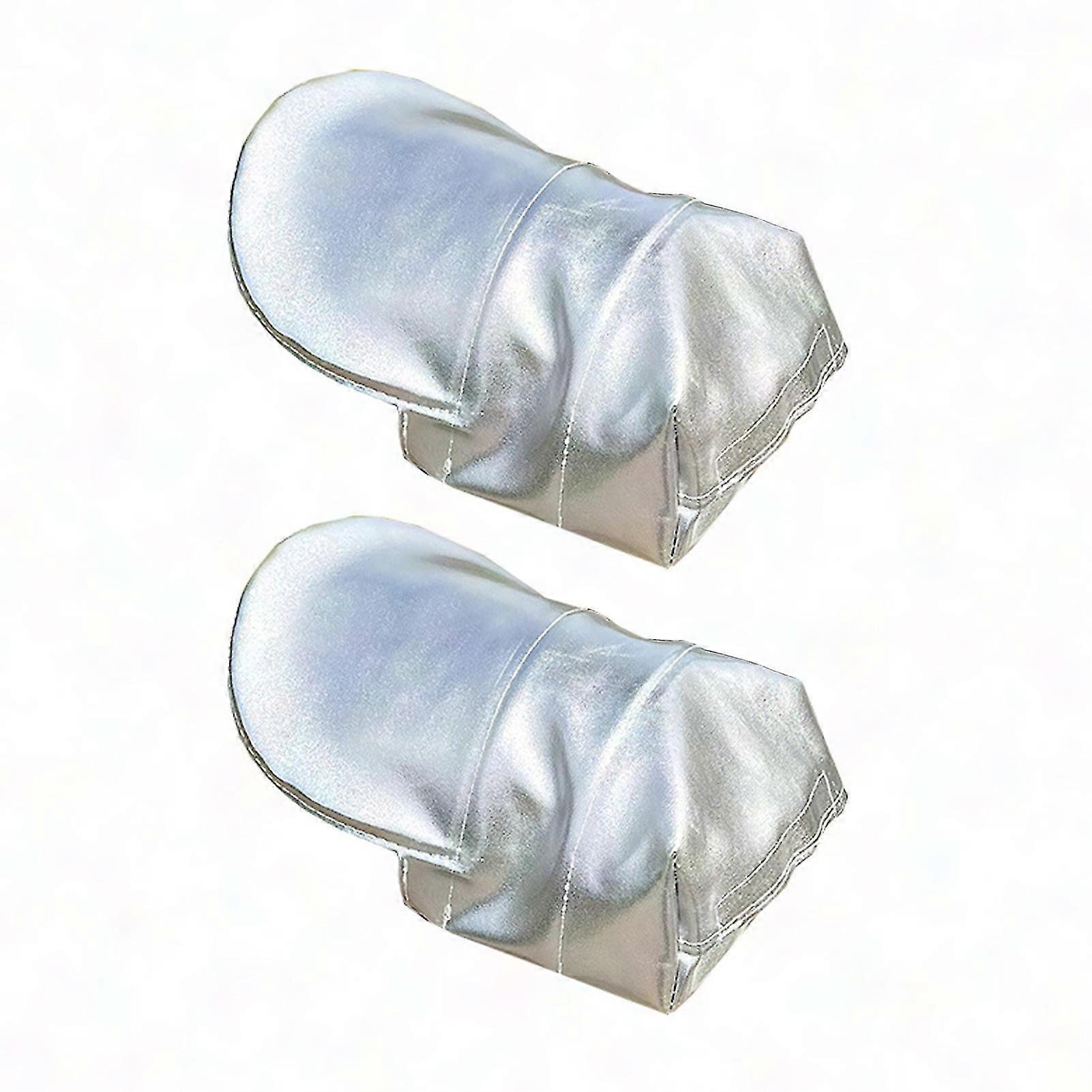 UV-Resistant Motorcycle Handle Grips, Windproof and Waterproof Gloves with Breathable Faux Leather Design and Secure Fastener Tape