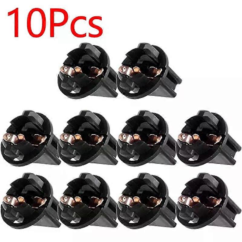 Stand 10Pcs T10 Twist Lock Plug and Play Bulb Holder Sockets T10 W5W 168 192 194 Twist Lock Wedge Bases Lamp Dash