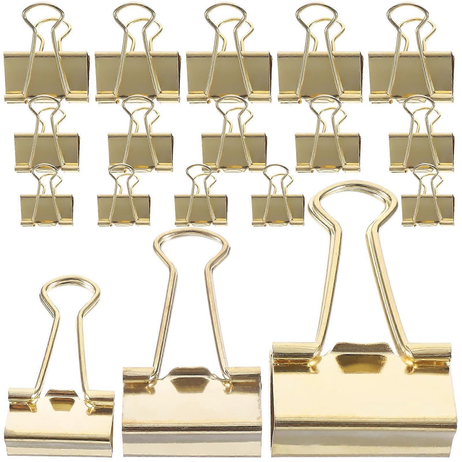 It seems like you're referring to a product listing for **"30pcs Assorted Metal Binder Clips – Multi Function Office Paper Clips for Document