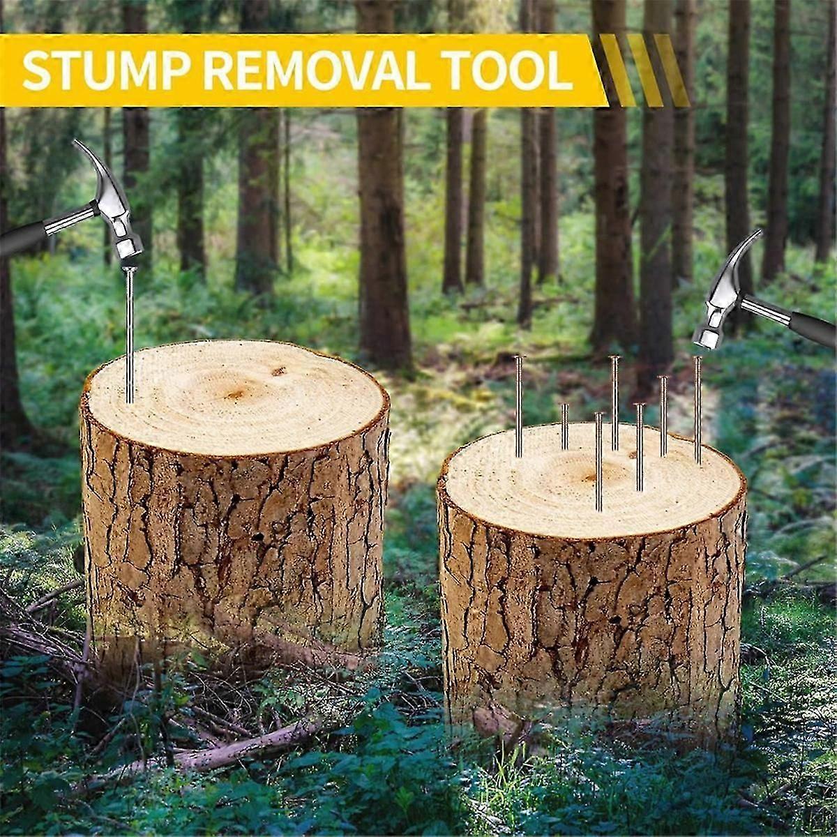 Nails Kit, 3.5 Inch Stump Removal Spikes,stump Removal Tool