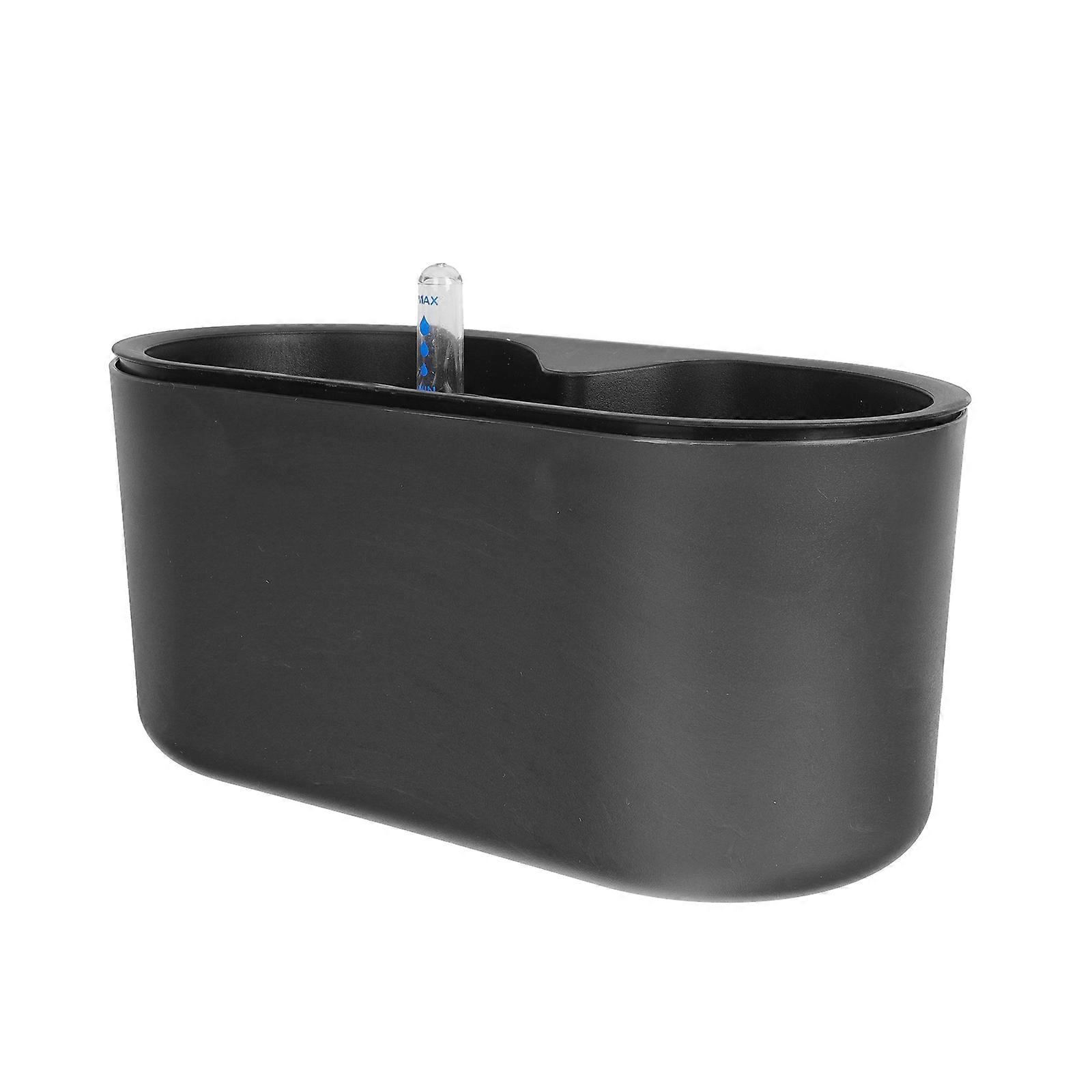 Water Absorption Flower Pots Automatic Watering Planter Garden Use Plastic Material 1Set