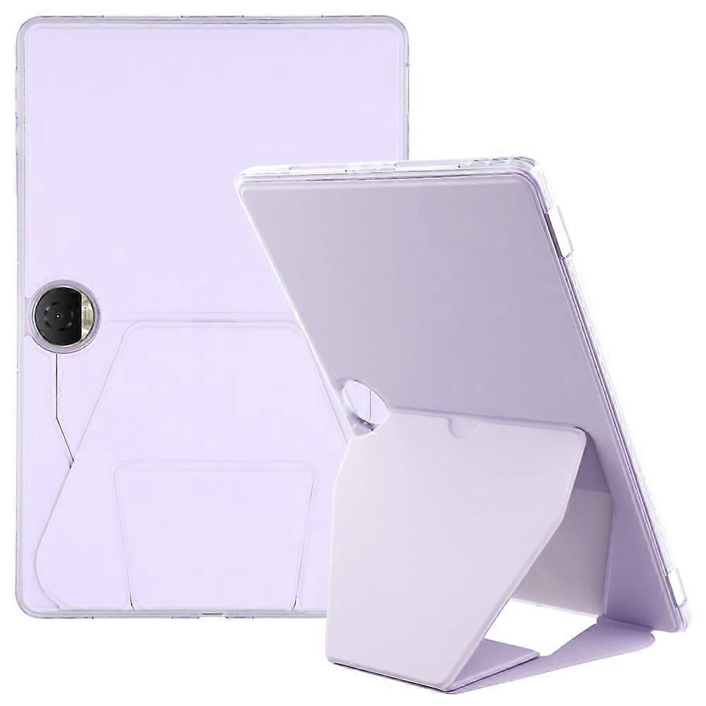 متوافق مع Honor Pad 9 Case TPU PU غطاء لوحي مسند جلدي