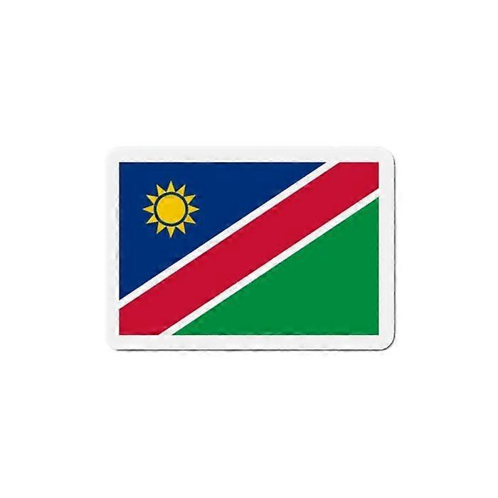 Namibia Flag Magnet - Multicolored - 7 cm - 50 pieces - Synthetic resin - Unisex