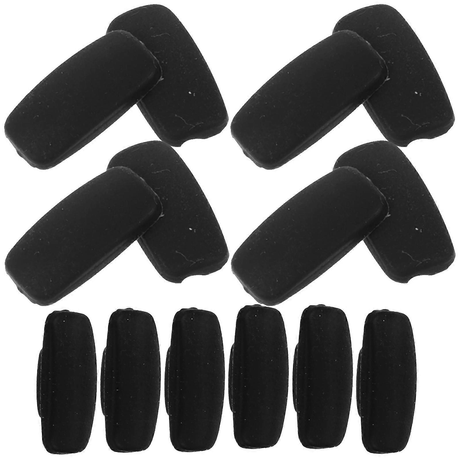 Silicone Eyeglass Nose Pad Soft Eye Glass Nose Pads reduce No Irritation General Users 10Pairs