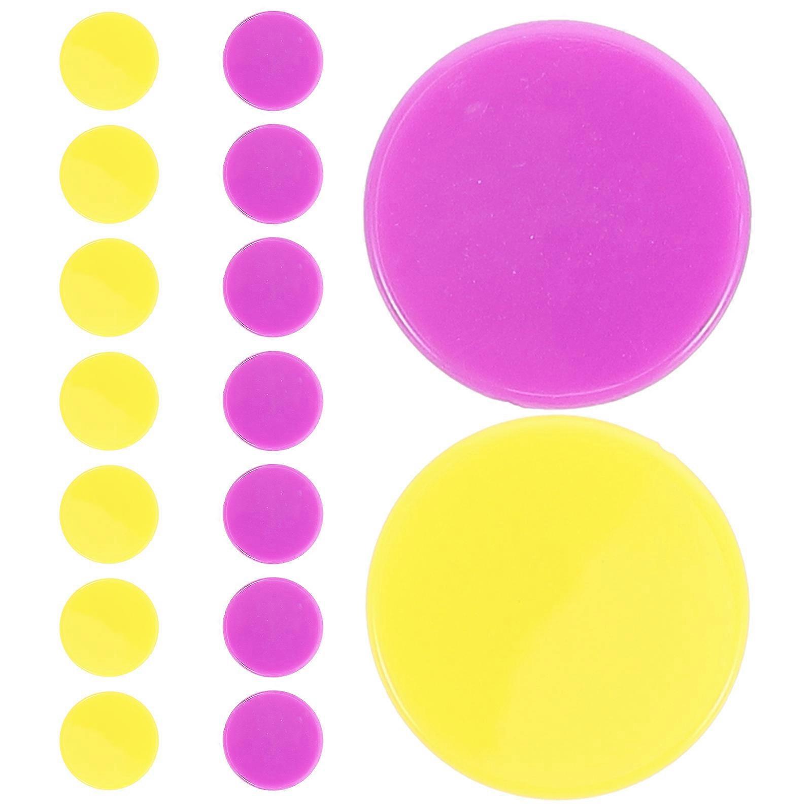 200pcs Round Counting Chips Markers Math Learning Game Educational Activity Supplies for Kids Fun Activities