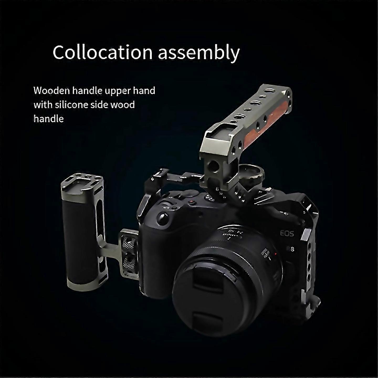 For R8 Camera Cage Rig Cold Shoe Mount