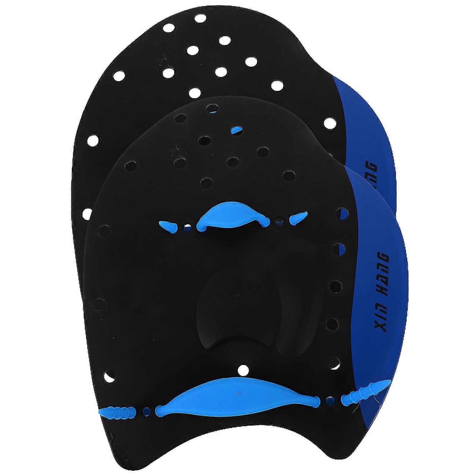 Contour Swim Paddles Hand Made Of Premium PP And Silicone Suitable For All Kinds Of Swimming Strokes Keeps Palm Shape 1Pair